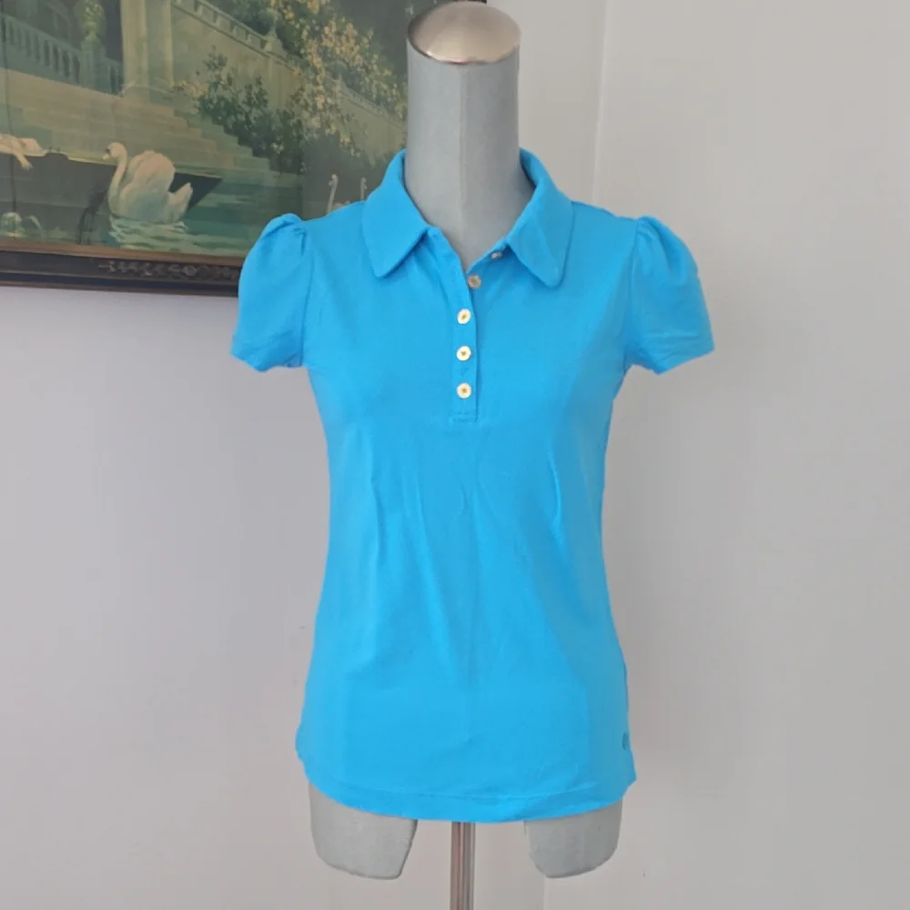 Lilly Pulitzer | Luxletic Polo Top - Picture 1 of 7
